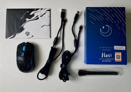 G-Wolves Hati S Ace Stardust Gaming-Maus (HT-S Ace) Waben-Design (NEUWERTIG!) - Bild 8 von 13