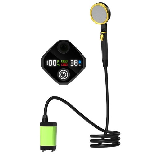 Portable Camping Shower Pump 9000/7800/6000mAh Rechargeable Electric Shower Pump - Picture 21 of 21