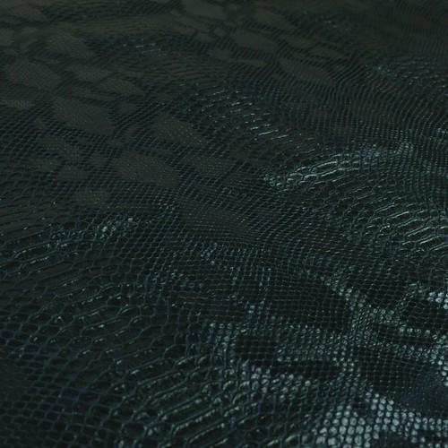 Fire Treated Textured Snake Skin Vinyl Faux Leather Fabric For Upholstery Craft - Picture 21 of 36