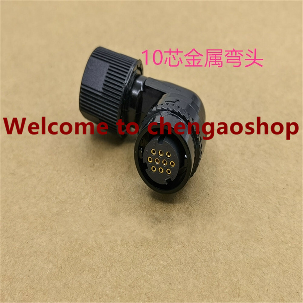 1PC New For JN2DS10SL1-R Encoder 10pin plug angle head 1PC New For JN2DS10SL1-R Encoder 10pin plug angle head