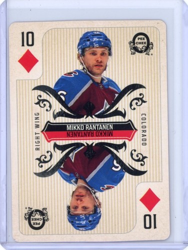 2024-25 O-Pee-Chee OPC Mikko Rantanen 10 Diamonds Playing Card - Col. Avalanche - 第 1/2 張圖片