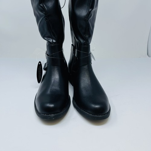 Nuevas Botas de Montar Marliee Estilo & Co Mujer Negras Talla 7,5M Rodilla Bloqueo Tacón Nuevo en Caja - Imagen 3 de 7