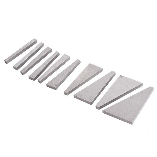 1 To 5 Degree & 5 To 30 Degree Gauge Block Precision Angle Block Set 10 Pack - Bild 2 von 5