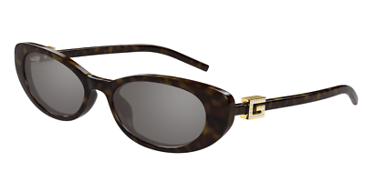 Gucci GG1680S 003 Havana Oval Sunglasses Unisex New  display picture 1