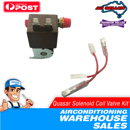 Bonaire/Vulcan Genuine Quasar Solenoid Coil Valve Kit Wall Furnace 2273882SP - Picture 2 of 2