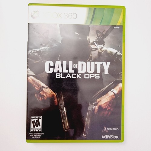 Call of Duty: Black Ops (Microsoft Xbox 360, 2010) Complete with Manual USA Ver - Picture 1 of 5