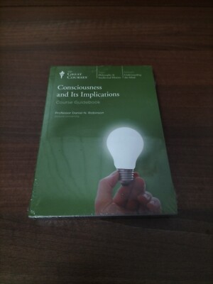 The Great Courses:Consciousness and Its Implications Book & DVD New and Sealed