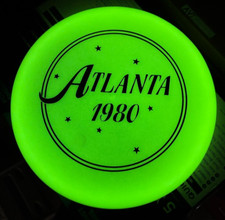 Immaculate GLOW Original Atlanta Olympics Frisbee Free Innova Pin Disc Golf