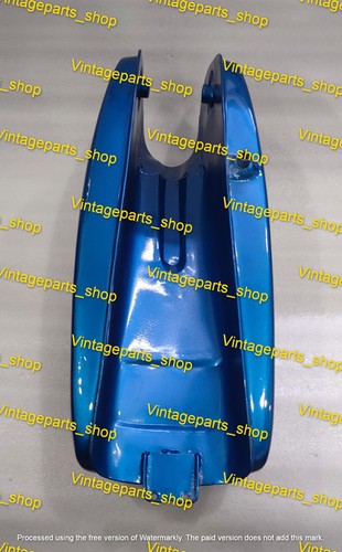 Fit For Yamaha FS1 DX Blue Painted Steel Petrol Tank Model 1977 With Cap - Bild 9 von 9