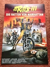 The Riffs 3 - Die Ratten von Manhattan Kinoplakat Poster A1, Richard Raymond