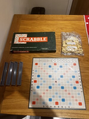 SCRABBLE Vintage 70er Jahre - Spears Original Klassiker Brett Wortspiel