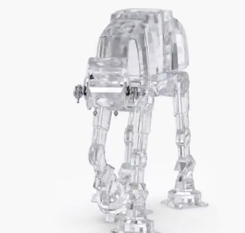 NIB Swarovski Star Wars AT-AT Walker Fighting Vehicle Crystal Figurine #5597042 - 第 5/12 張圖片