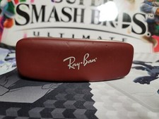 Ray Ban Eyeglasses Sunglasses Case Burgandy Hard Shell Clamshell Gatto S2