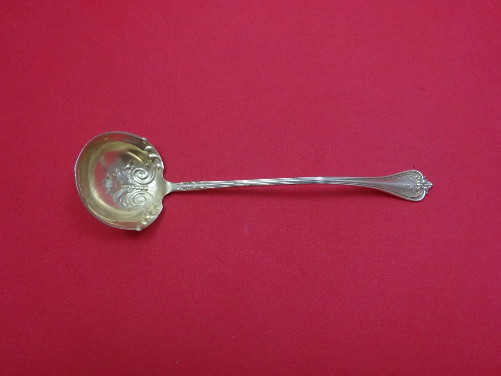 Richmond by Towle Sterling Silver Sauce Ladle Gold Washed 6 1/2"