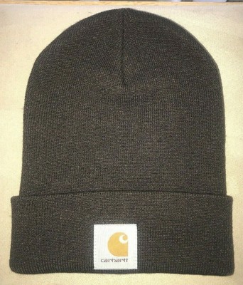 mens brown beanie hat