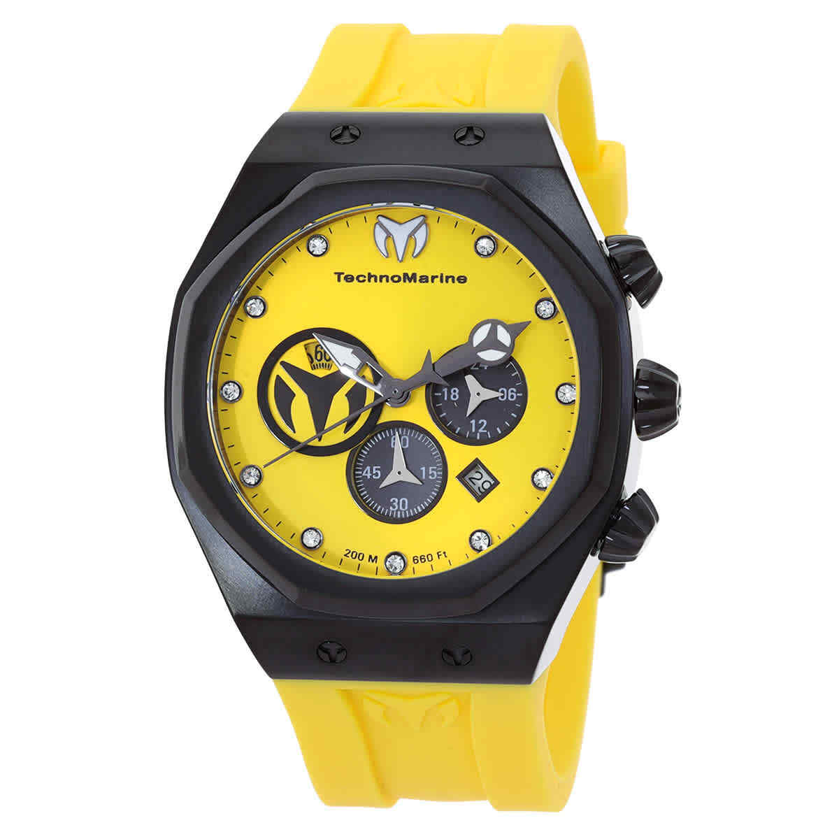 Мужские кварцевые часы Technomarine Reef Sun с хронографом и датой по Гринвичу TM-523002