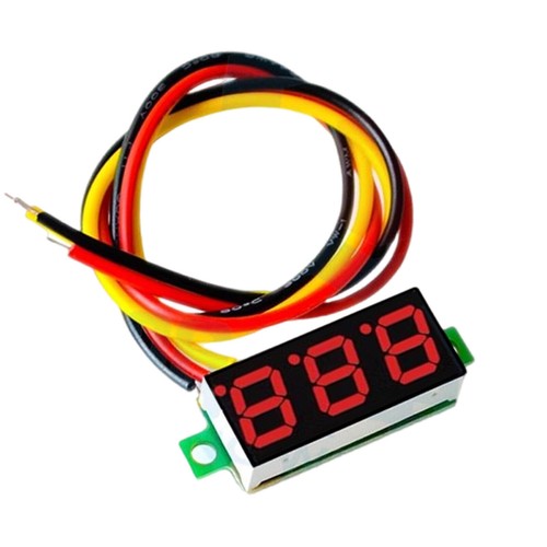 10Pc Mini DC 0-100V 0.28" 3-Digital Voltmeter LED Voltage Panel Meter 3-WiresZng - Picture 10 of 18
