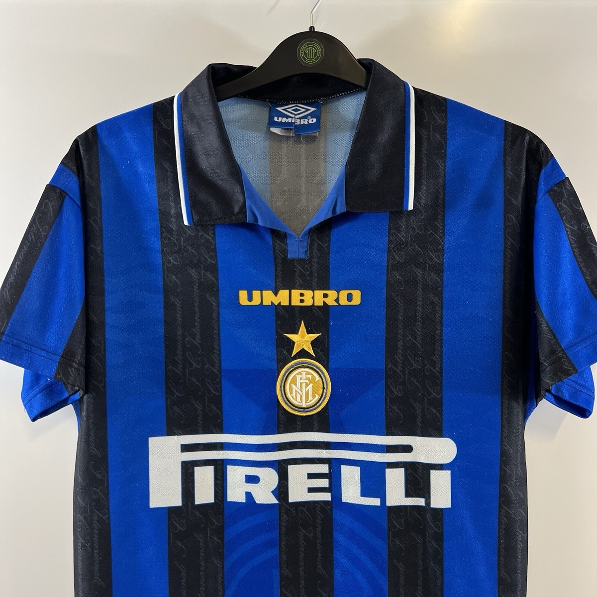 UMBRO　1996〜97 インテル・ミラノ INTER MILAN 1996-1997 Pirelli camiseta shirt trikot maillot