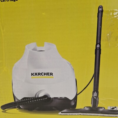 Kärcher Dampfreiniger EasyFix WEISSE VERSION 1900W Schnell Reinigen Kraftvoll Ha