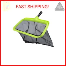 Sepetrel Swimming Pool Leaf Skimmer Net,Reinforced Frame Deep Rake Net