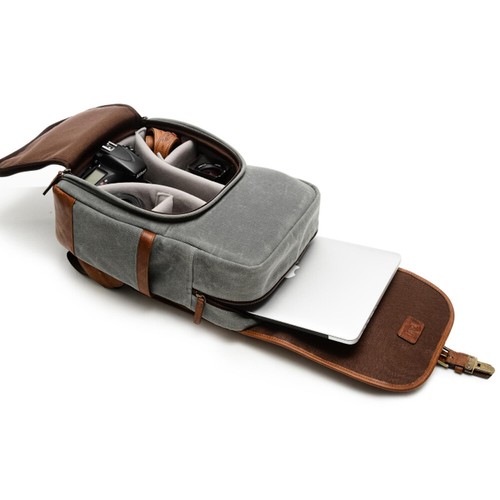 Ona Monterey Backpack DSLR Camera Lens Accessories Leather Canvas Large Bag Case - Picture 11 of 20