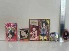 My Hero Academia Yaoyorozu Momo Shikishi card can badge toy Japan Limited 5 SET
