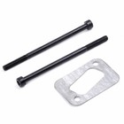 Muffler Exhaust Bolts Gasket For Jonsered 2141 2145 2150 2149 Chainsaw