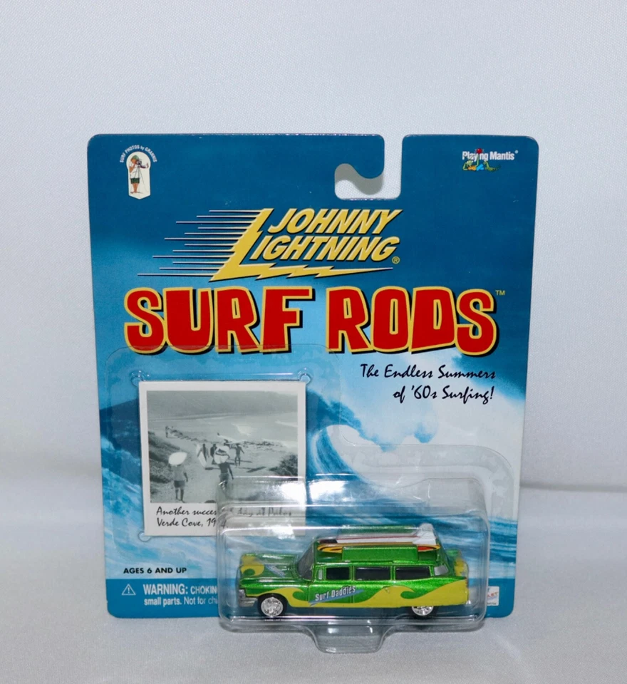 Johnny Lightning ~ Surf Daddies ~ 1960’s Surf Rods & Longboards DieCast 1:64 - Image 2 of 4