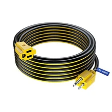 Extension Cord 30 ft Outdoor Extension Cord 16 Gauge Heavy Duty Extension Cor...