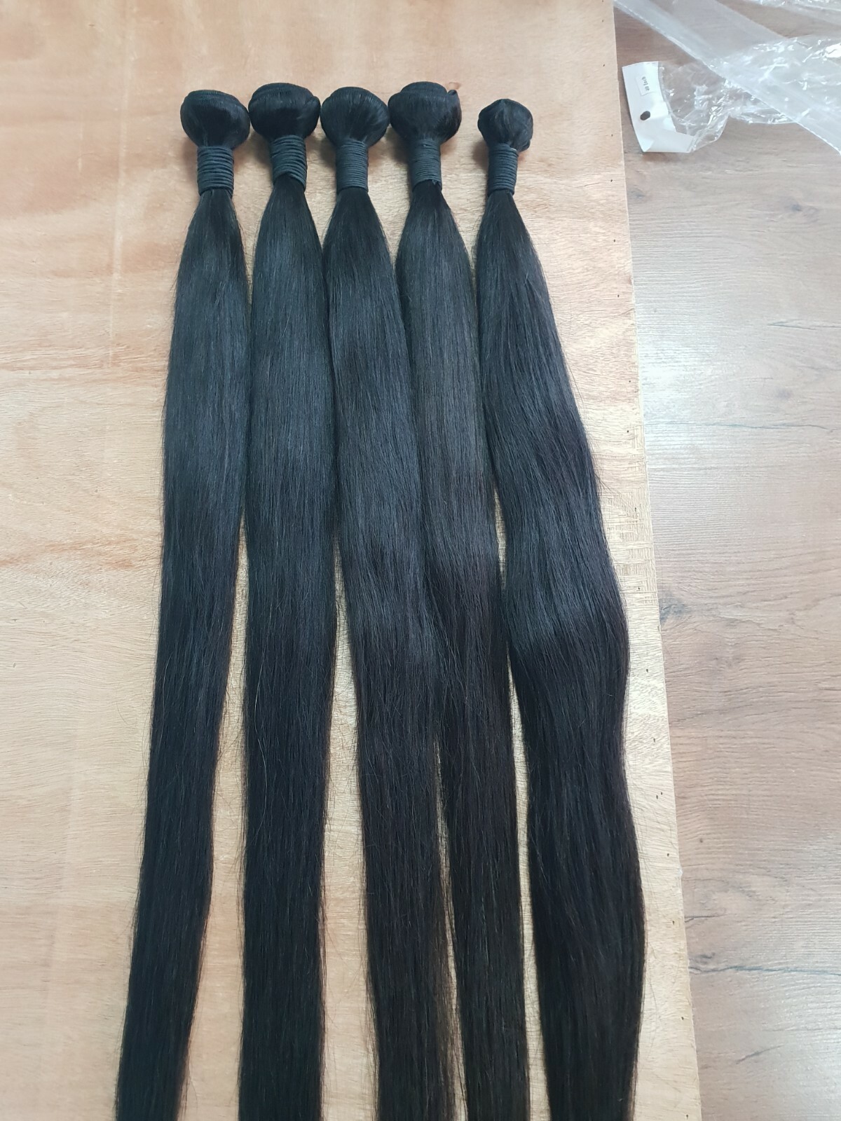13A RAW BRAZILIAN VIRGIN HUMAN HAIR STRAIGHT 42+42+42+42+42INCH 5BUNDLES 50g 1b#