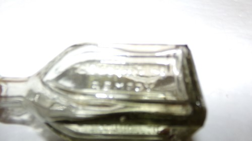 Vintage Chief Wahoo Electric Tonic Clear Medicine Bottle with Cork - Picture 4 of 6