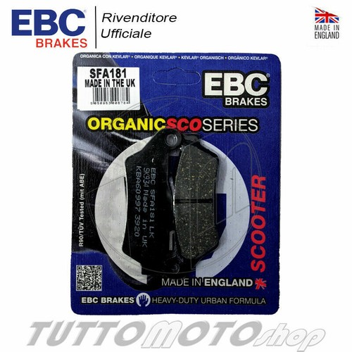 KIT DISCHI FRENO ANTERIORE + 2 CP PASTIGLIE EBC GILERA NEXUS 500 SP 2006 - 2008 - Foto 3 di 5