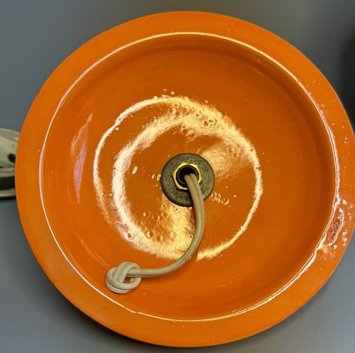 Vintage Halloween Black Cat Jack-O-Lantern Pumpkin Holland Mold Ceramic w/Light - Picture 9 of 17