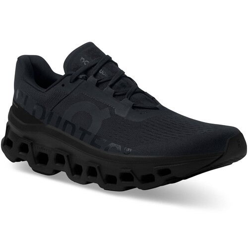 シューズ ON Cloudmonster 25,5 On Cloudmonster All Black 61.99025 Speedboard Men's Running