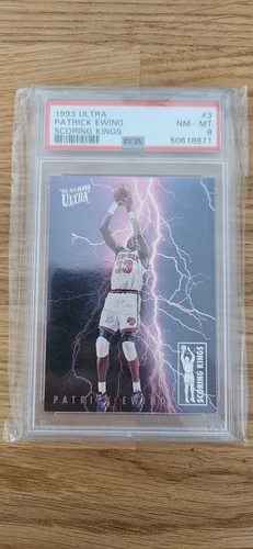1993-94 Fleer Ultra - Scoring Kings Patrick Ewing #3 PSA 8 NM-MT