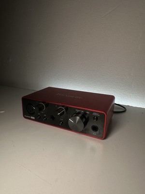 Focusrite Scarlett Solo 3rd Gen 2-Channel Pro Audio Interface SCARLETT-SOLO-3G