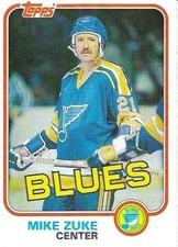 1981-82 Topps - Mike Zuke #124W