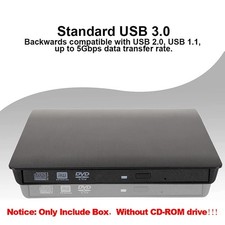 Slim External CD DVD Drive USB 3.0 Disc Player Burner Writer For Laptop PC Mac