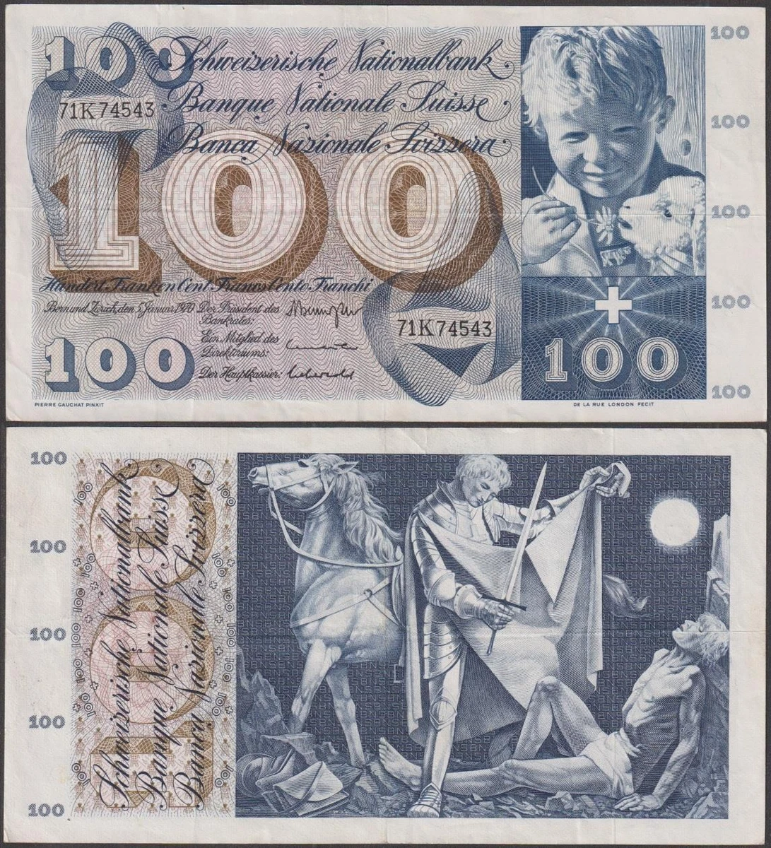 1970 Swiss Paper Money for sale | eBay
