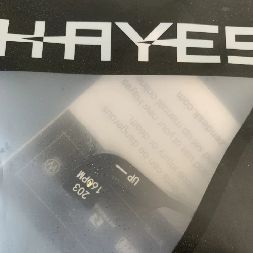 Adaptador de freno de disco Hayes Post para marco de montaje en poste, +43 mm, se adapta a 203 mm de diámetro del rotor. Foto 2 de 4