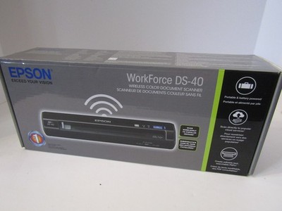 EPSON WORKFORCE DS-40 WIRELESS SCANNER
