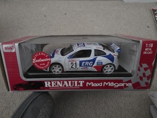 Renault Maxi Megane Sanremo Rally 1997 Erg #21 Anson Art.30379 1:18 Scale