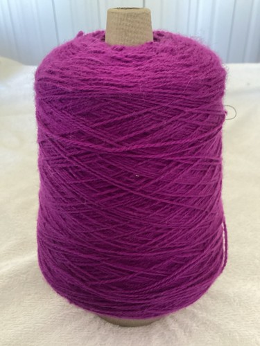 Heirloom Magenta Acrylic Machine Knitting Yarn Cone Model 748574 MPN 1088