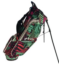 PING Hoofer Lite Golf Stand Bag Watermelon Pattern – Lightweight Carry Bag