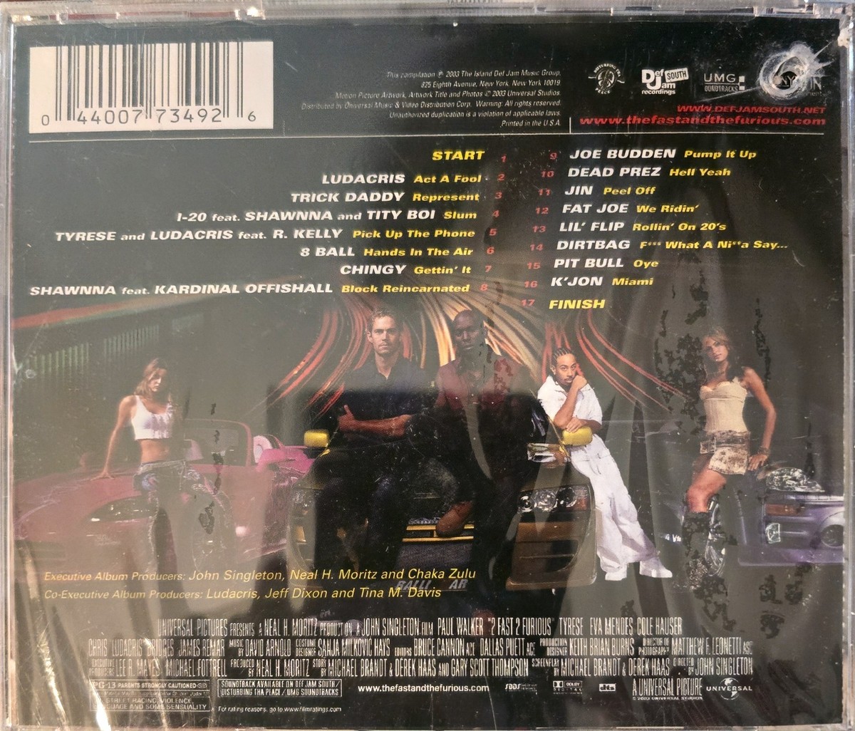 2 Fast 2 Furious [Clean] [Edited] by Original Soundtrack (CD