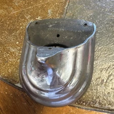 Early Vintage Chrome Car Part Marked 28565 Light 