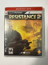 Resistance 2 PlayStation 3 PS3 BLACK LABEL Greatest Hits Sticker - NEW / SEALED