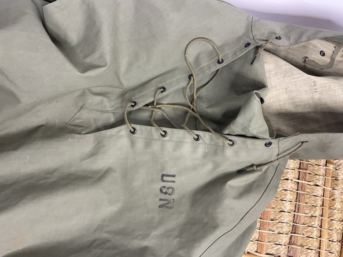 Mens Rare Vintage Army Smock / Large/ Parka / Pullover - Picture 15 of 20