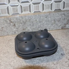 Golf Ball Ice Maker Mold, 2.2" Sphere Ice Cube for Cocktails, Whiskey