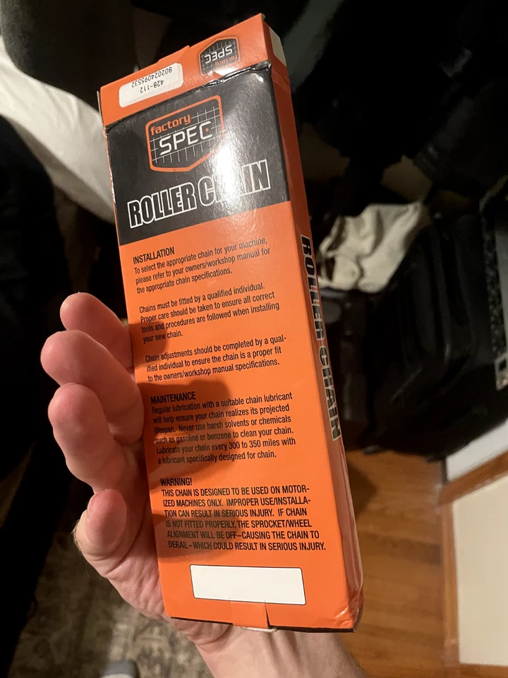 Cadena de transmisión Honda CM185T y CM200T Twinstar, 1978-1982 - CM 185T, 200T Foto 2 de 2